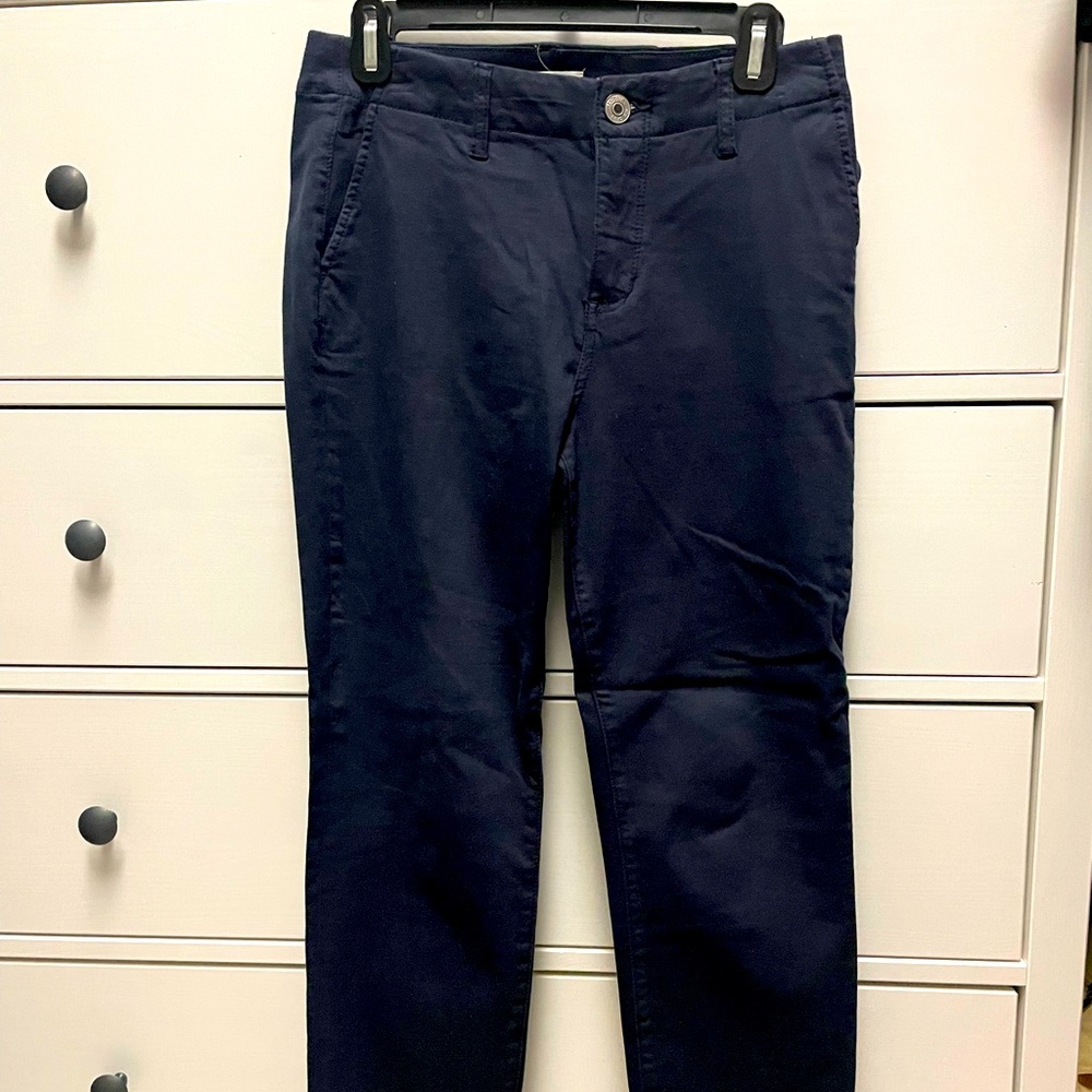 STS blue navy straight leg pants